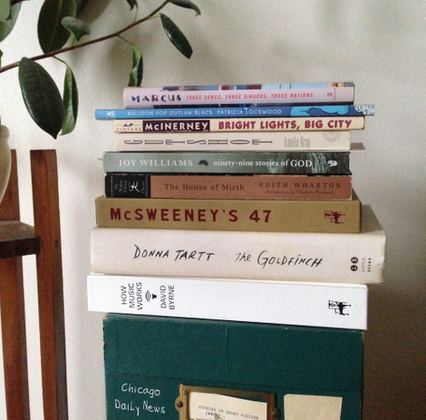 And then there are short little stacks here and there.